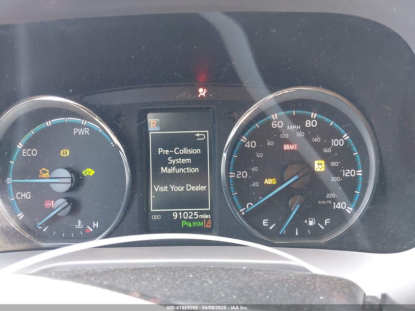 VIN JTMDJREV3JD184478 2018 TOYOTA RAV4 HYBRID LIMITED