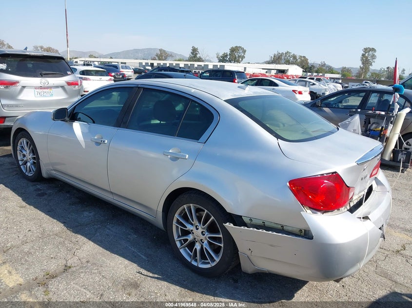 2007 INFINITI G35 VIN: JNKBV61E87M727668