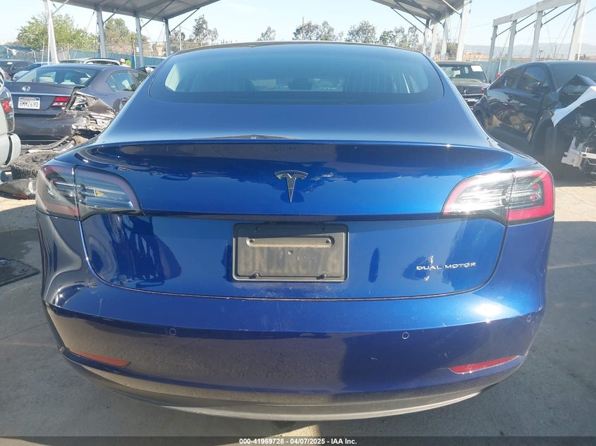 VIN 5YJ3E1EB3KF497841 2019 TESLA MODEL 3 LONG RANGE/PERFORMANCE
