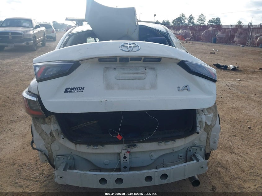 2017 TOYOTA YARIS IA VIN: 3MYDLBYV2HY163594