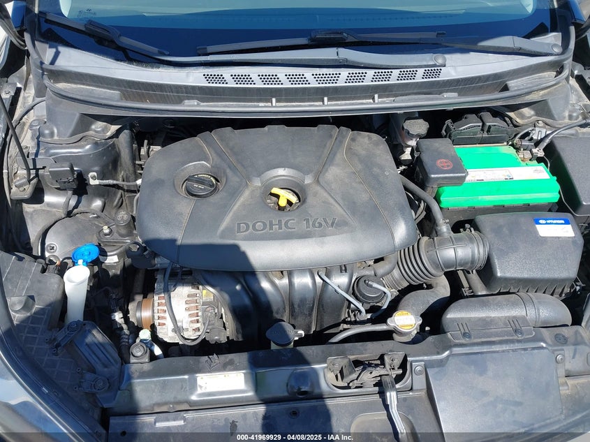 2011 HYUNDAI ELANTRA VIN: KMHDH4AE1BU156762