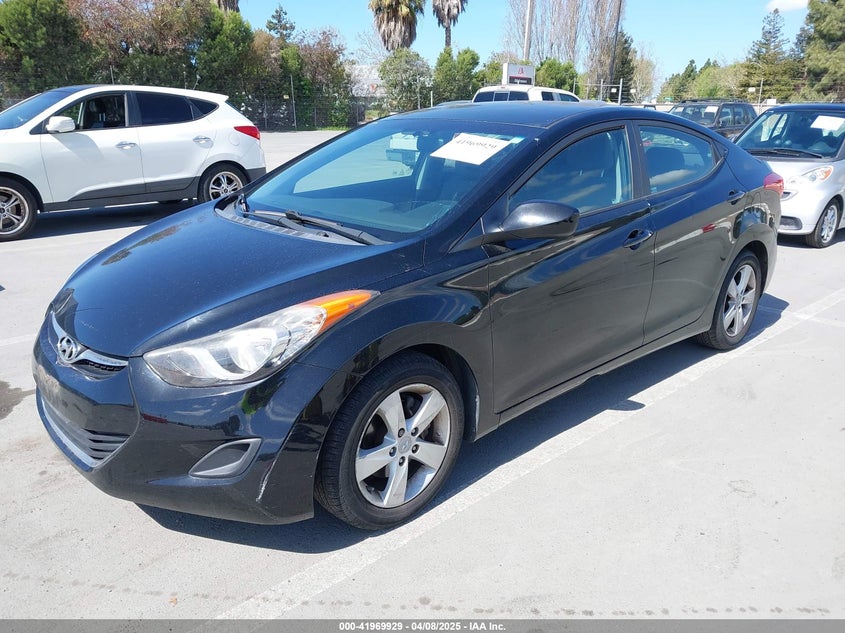 2011 HYUNDAI ELANTRA VIN: KMHDH4AE1BU156762