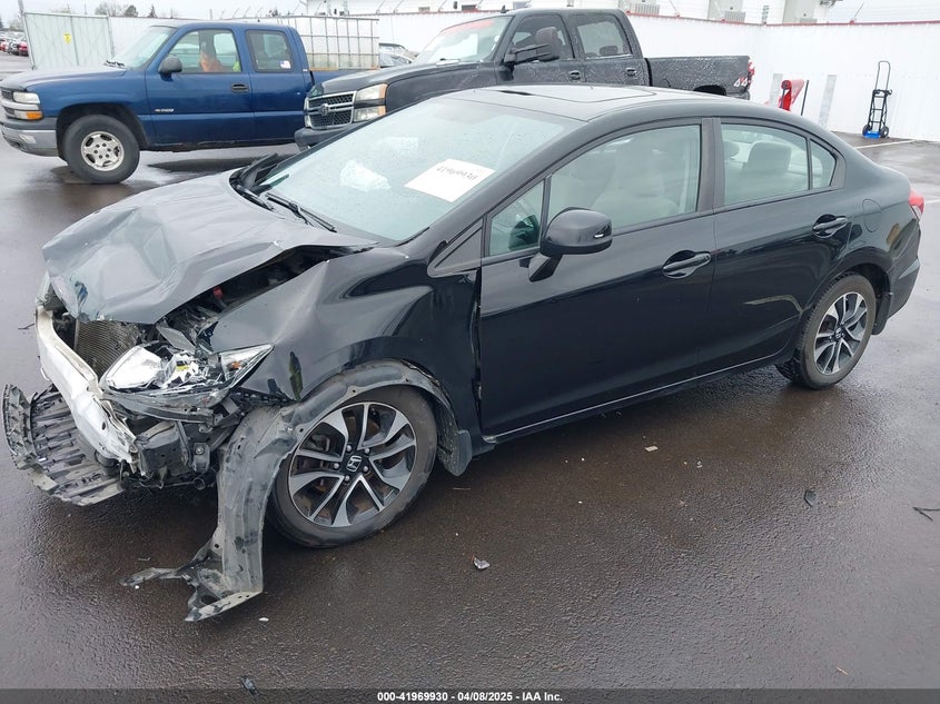 Vin: 19xfb2f89de224703, lot: 42461395, honda civic ex 20132