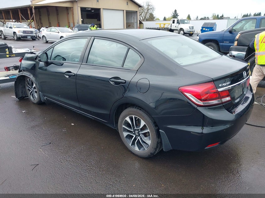 Vin: 19xfb2f89de224703, lot: 42461395, honda civic ex 20133