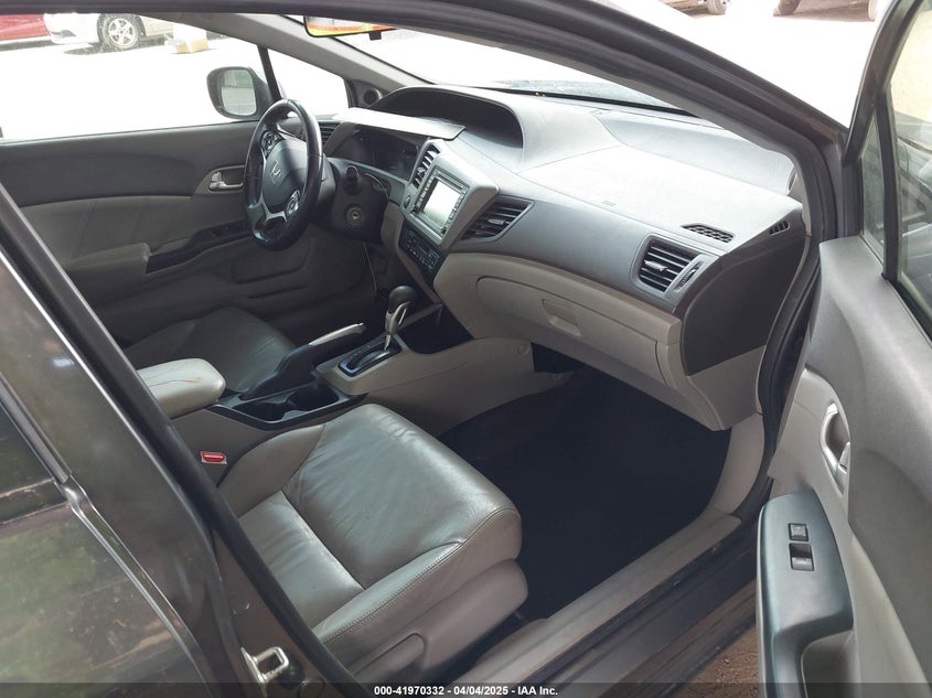 2012 HONDA CIVIC HYBRID VIN: JHMFB4F34CS004900