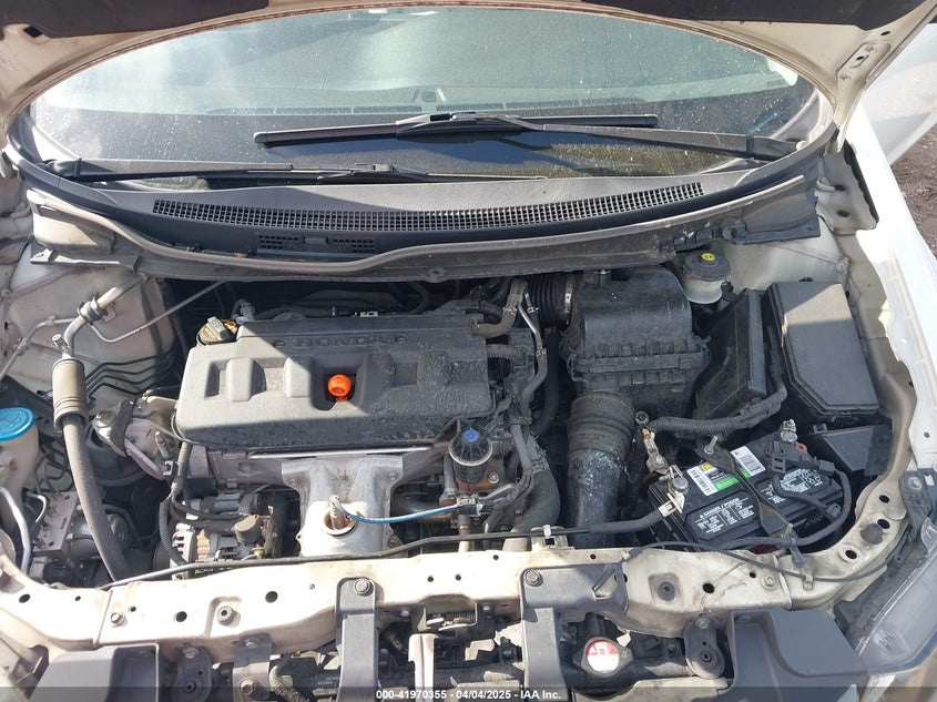2012 HONDA CIVIC VIN: 2HGFB2F5XCH569474