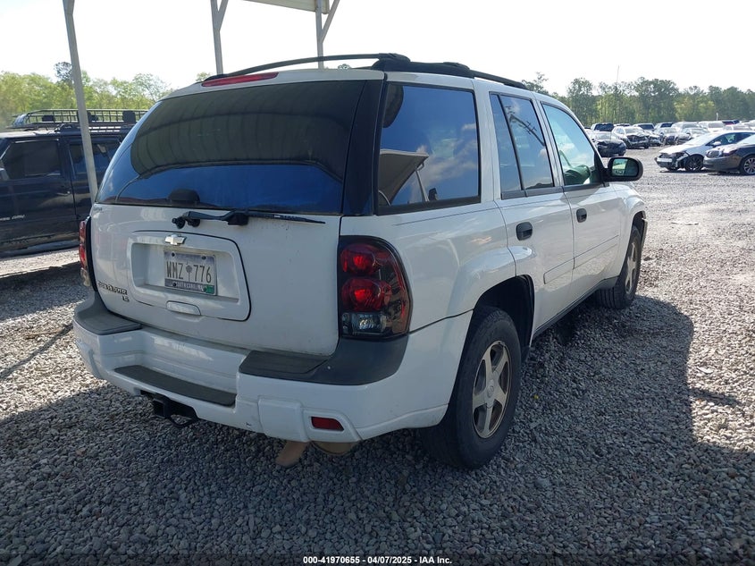 2006 CHEVROLET TRAILBLAZER VIN: 1GNDS13SX62217669