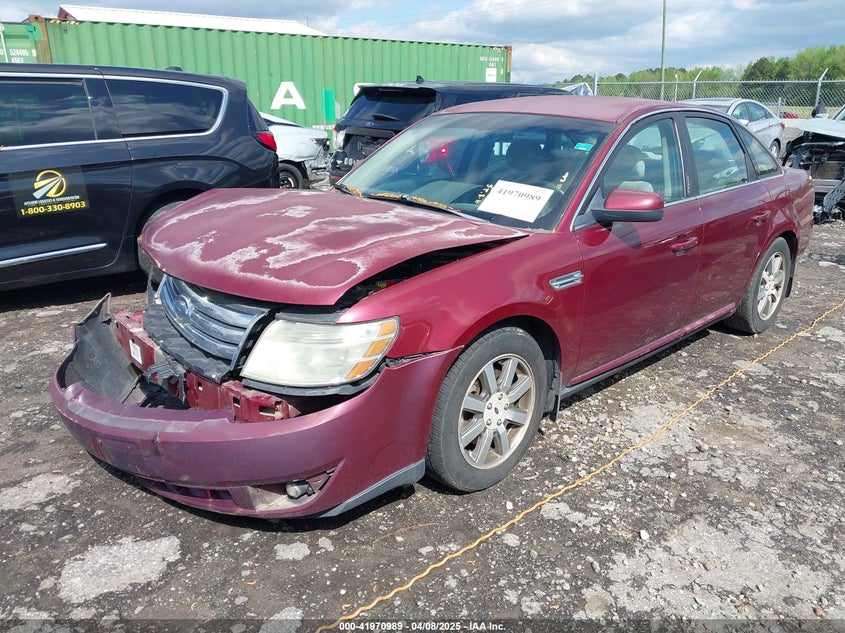 2008 FORD TAURUS VIN: 1FAHP24W08G114873