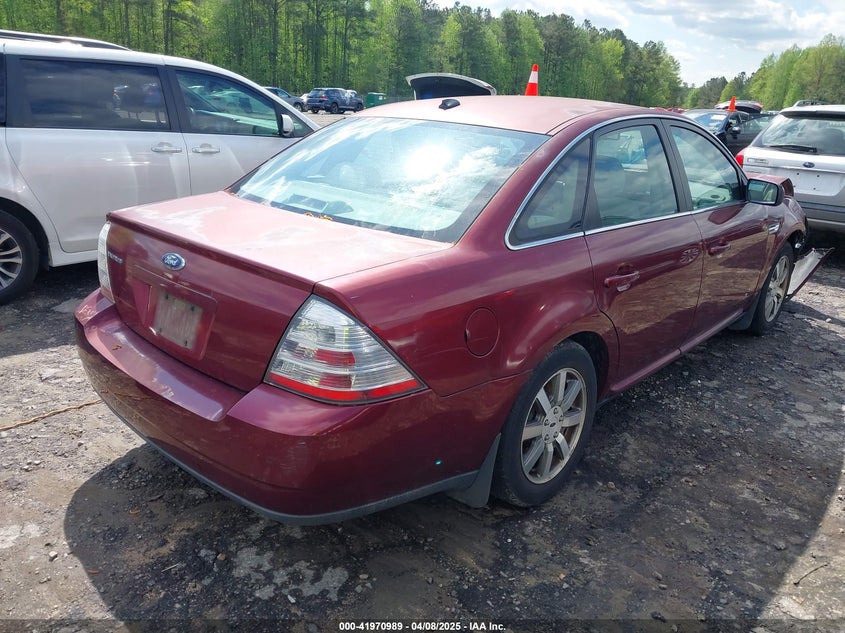 2008 FORD TAURUS VIN: 1FAHP24W08G114873