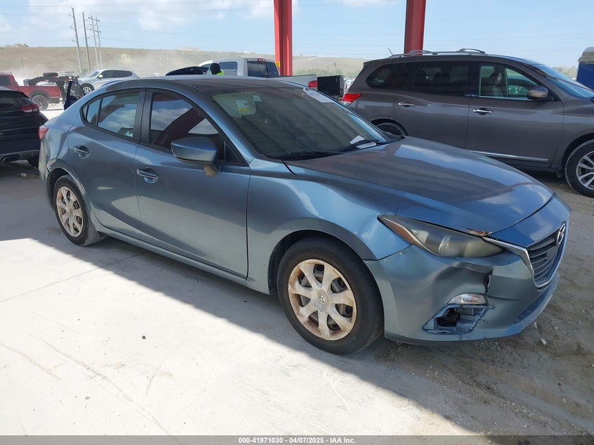 2015 MAZDA MAZDA3 I SPORT - 3MZBM1U75FM190259