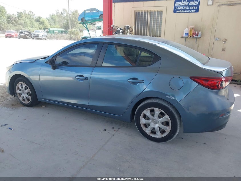 2015 MAZDA MAZDA3 I SPORT - 3MZBM1U75FM190259