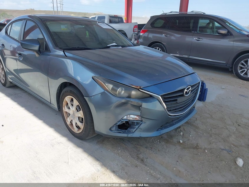 2015 MAZDA MAZDA3 I SPORT - 3MZBM1U75FM190259