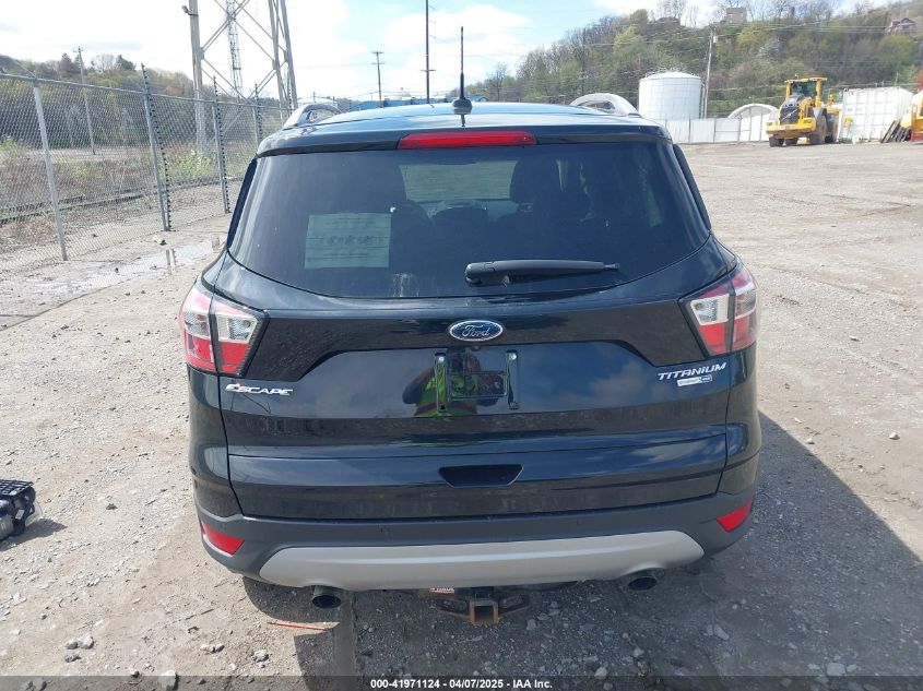 2017 Ford Escape Titanium VIN: 1FMCU9JD4HUD24141 Lot: 41971124