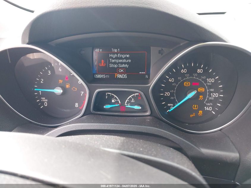 2017 Ford Escape Titanium VIN: 1FMCU9JD4HUD24141 Lot: 41971124