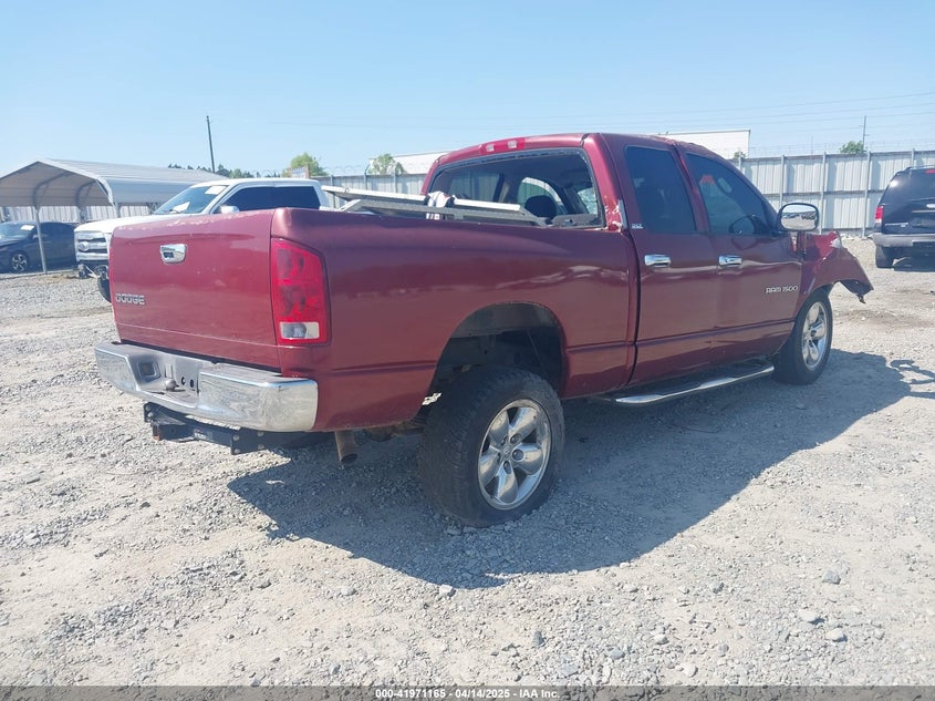 DODGE RAM 1500 2002 VIN 1D7HA18N42S651683