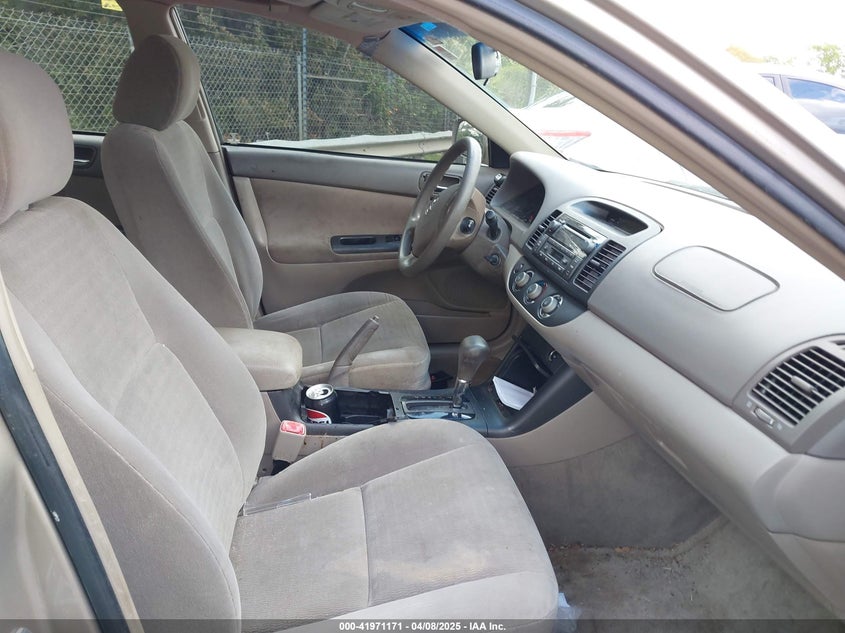 2006 TOYOTA CAMRY VIN: 4T1BE32K36U728581