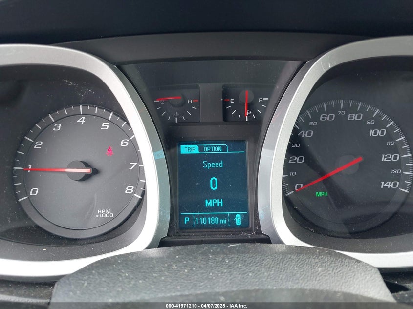VIN 2GNALCEK2H1578177 2017 CHEVROLET EQUINOX LT