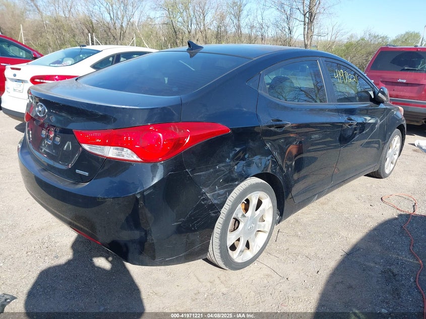 2011 HYUNDAI ELANTRA VIN: KMHDH4AE2BU125875