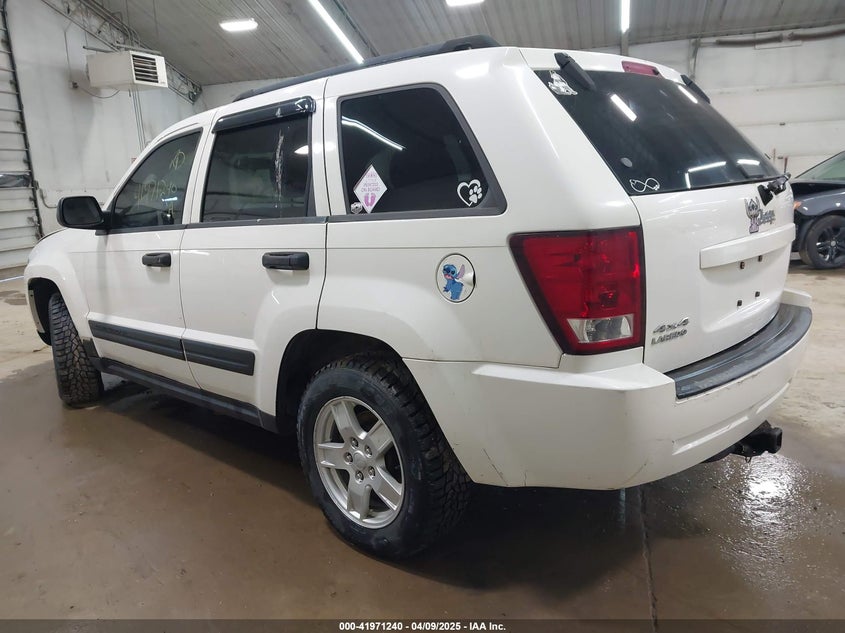 2006 JEEP GRAND CHEROKEE VIN: 1J8GR48K06C163877