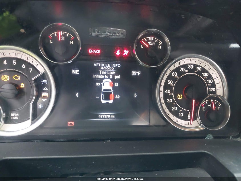 2015 RAM 1500 BIG HORN - 1C6RR7LT5FS621993