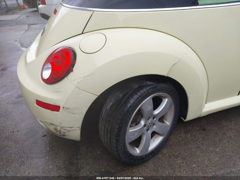 2006 Volkswagen New Beetle 2.5 VIN: 3VWSG31Y46M322525 Lot: 41971345
