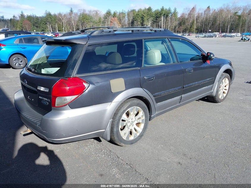 2008 SUBARU OUTBACK VIN: 4S4BP86C884317948