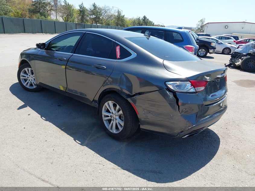 2016 CHRYSLER 200 VIN: 1C3CCCAB8GN180125