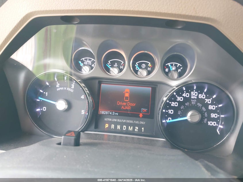 2011 FORD F-250 VIN: 1FT7W2BT6BEB65668