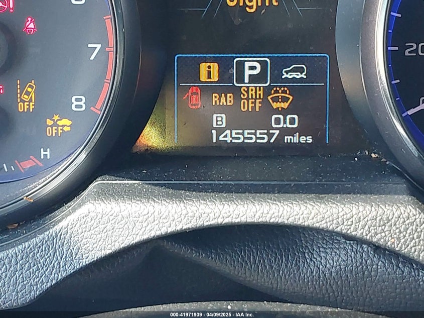 2019 SUBARU OUTBACK VIN: 4S4BSETC1K3394417