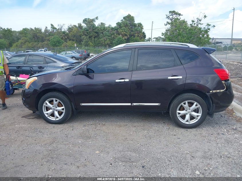 2011 Nissan Rogue Sv VIN: JN8AS5MV5BW307282 Lot: 41972019