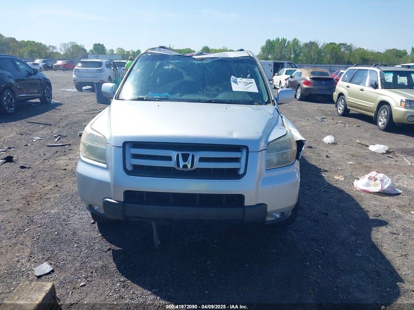 2006 HONDA PILOT VIN: 5FNYF284X6B035076