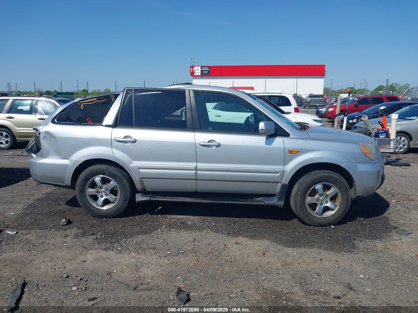 2006 HONDA PILOT VIN: 5FNYF284X6B035076