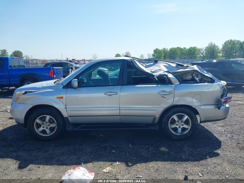 2006 HONDA PILOT VIN: 5FNYF284X6B035076