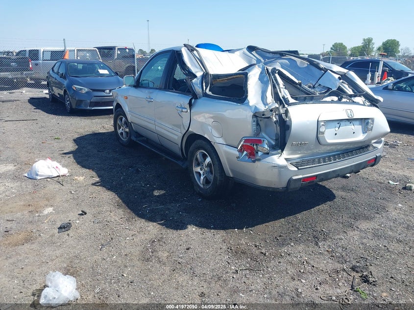2006 HONDA PILOT VIN: 5FNYF284X6B035076