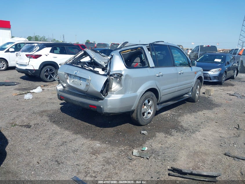 2006 HONDA PILOT VIN: 5FNYF284X6B035076