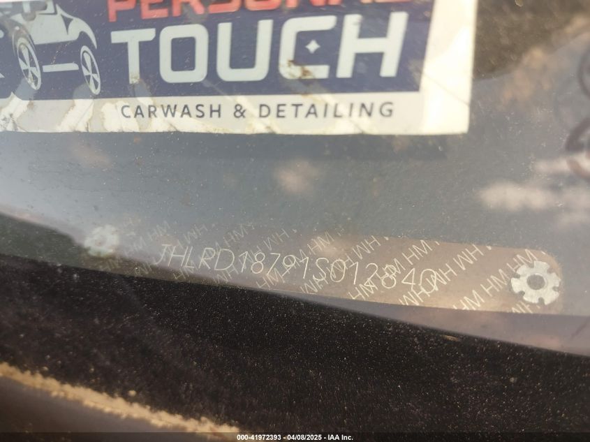 2001 Honda Cr-V Special Edition VIN: JHLRD18791S012840 Lot: 41972393