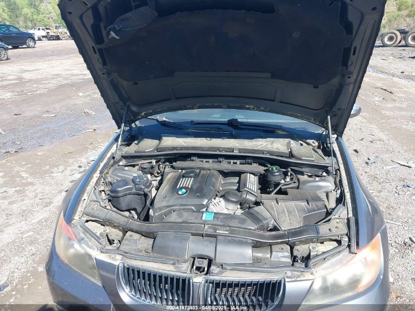 2008 BMW 328I VIN: WBAVA37518NL18355 Lot: 41972403