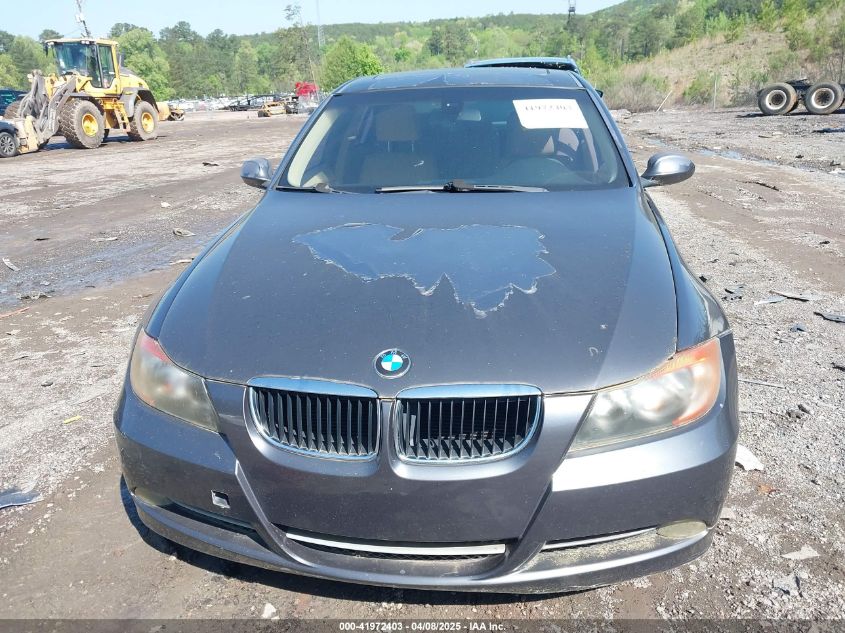 2008 BMW 328I VIN: WBAVA37518NL18355 Lot: 41972403