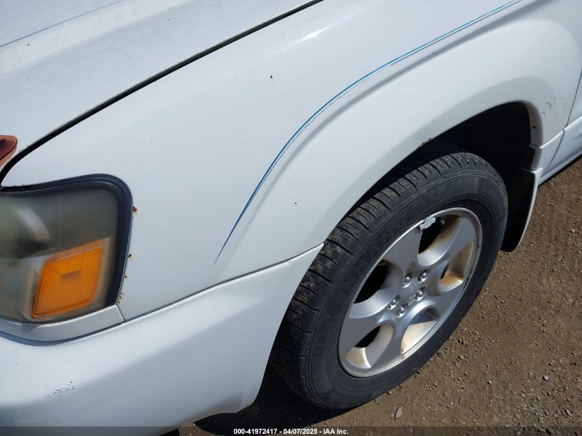 2003 Subaru Forester Xs VIN: JF1SG65683H742453 Lot: 41972417