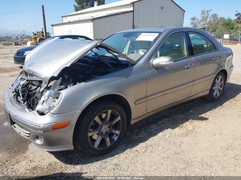 2007 MERCEDES-BENZ C VIN: WDBRF54H67A930085
