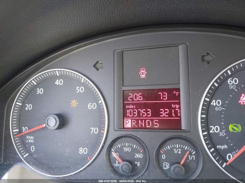 2008 Volkswagen Jetta Se/Sel VIN: 3VWRZ71K08M194590 Lot: 41973206