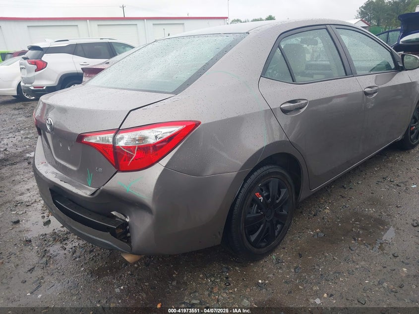 2016 TOYOTA COROLLA VIN: 2T1BURHE0GC664056