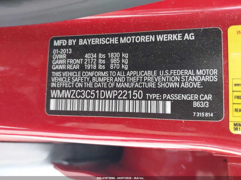 2013 MINI COUNTRYMAN COOPER S - WMWZC3C51DWP22150