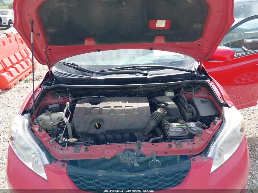 2009 TOYOTA COROLLA MATRIX VIN: 2T1KU40E49C051438