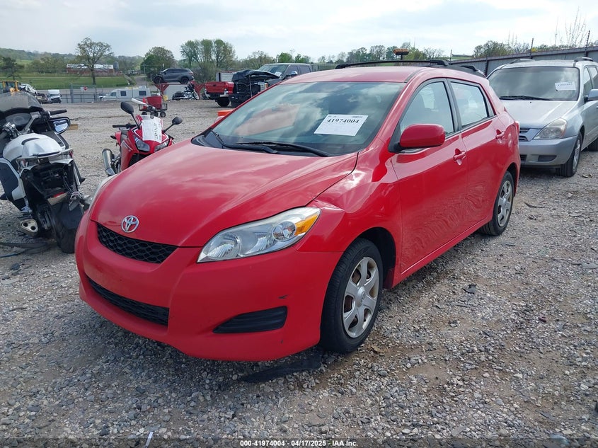 2009 TOYOTA COROLLA MATRIX VIN: 2T1KU40E49C051438