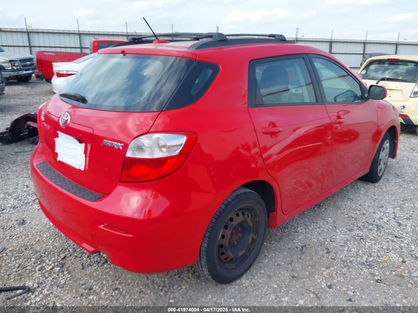 2009 TOYOTA COROLLA MATRIX VIN: 2T1KU40E49C051438