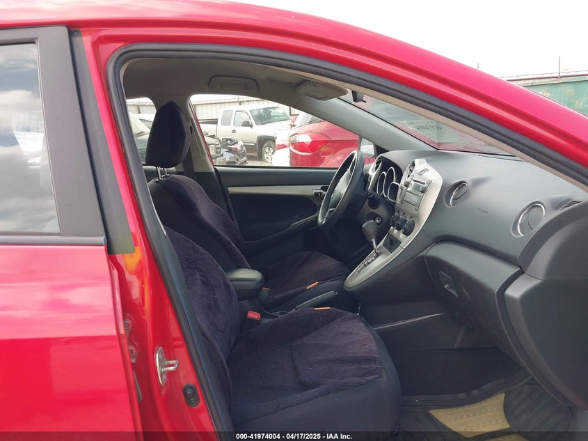 2009 TOYOTA COROLLA MATRIX VIN: 2T1KU40E49C051438