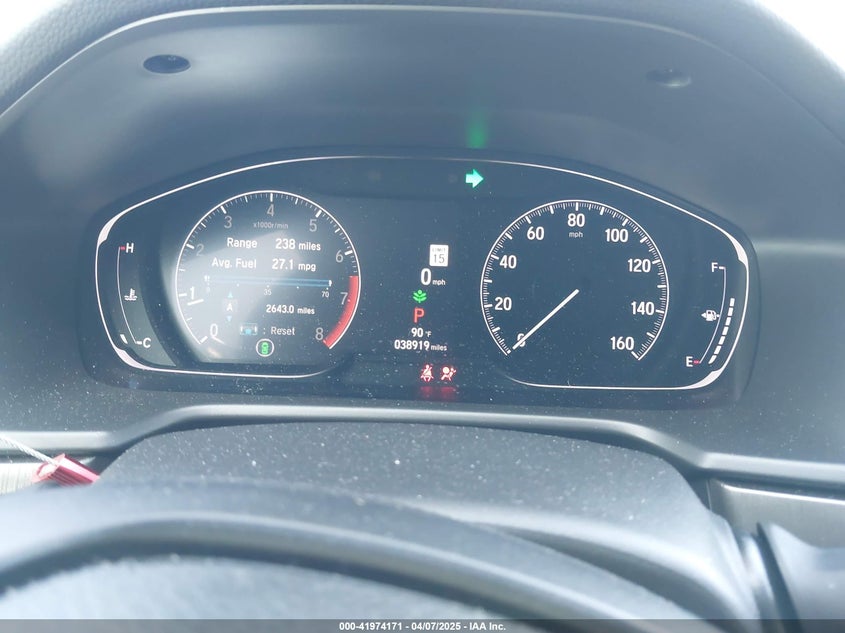 2021 HONDA ACCORD VIN: 1HGCV1F10MA114134