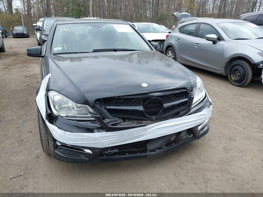 2012 MERCEDES-BENZ C 250 VIN: WDDGF4HB6CA605476
