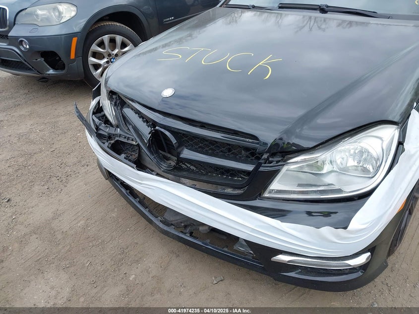 2012 MERCEDES-BENZ C 250 VIN: WDDGF4HB6CA605476
